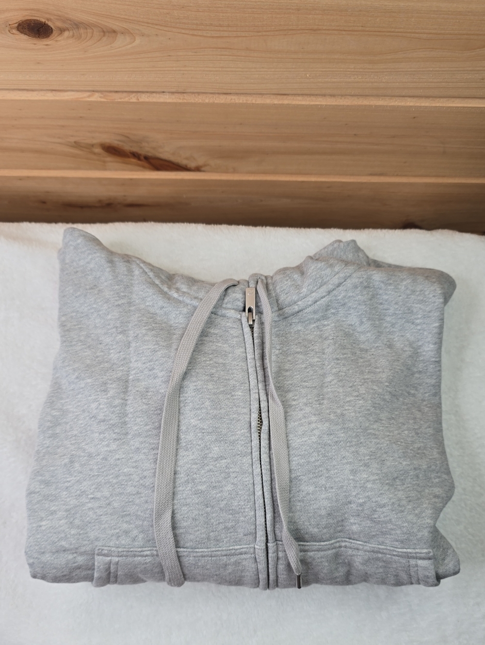 VS PINK Campus Fleece Shrunken Full-Zip Hoodie Sz XL NWT - Picture 8 of 8